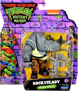 Teenage Mutant Ninja Turtles Playmates Mutant Mayhem Rocksteady