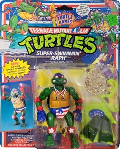 Teenage Mutant Ninja Turtles Playmates Super-Swimmin' Raph