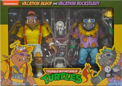 Teenage Mutant Ninja Turtles NECA Vacation Bebop and Rocksteady (Cartoon)