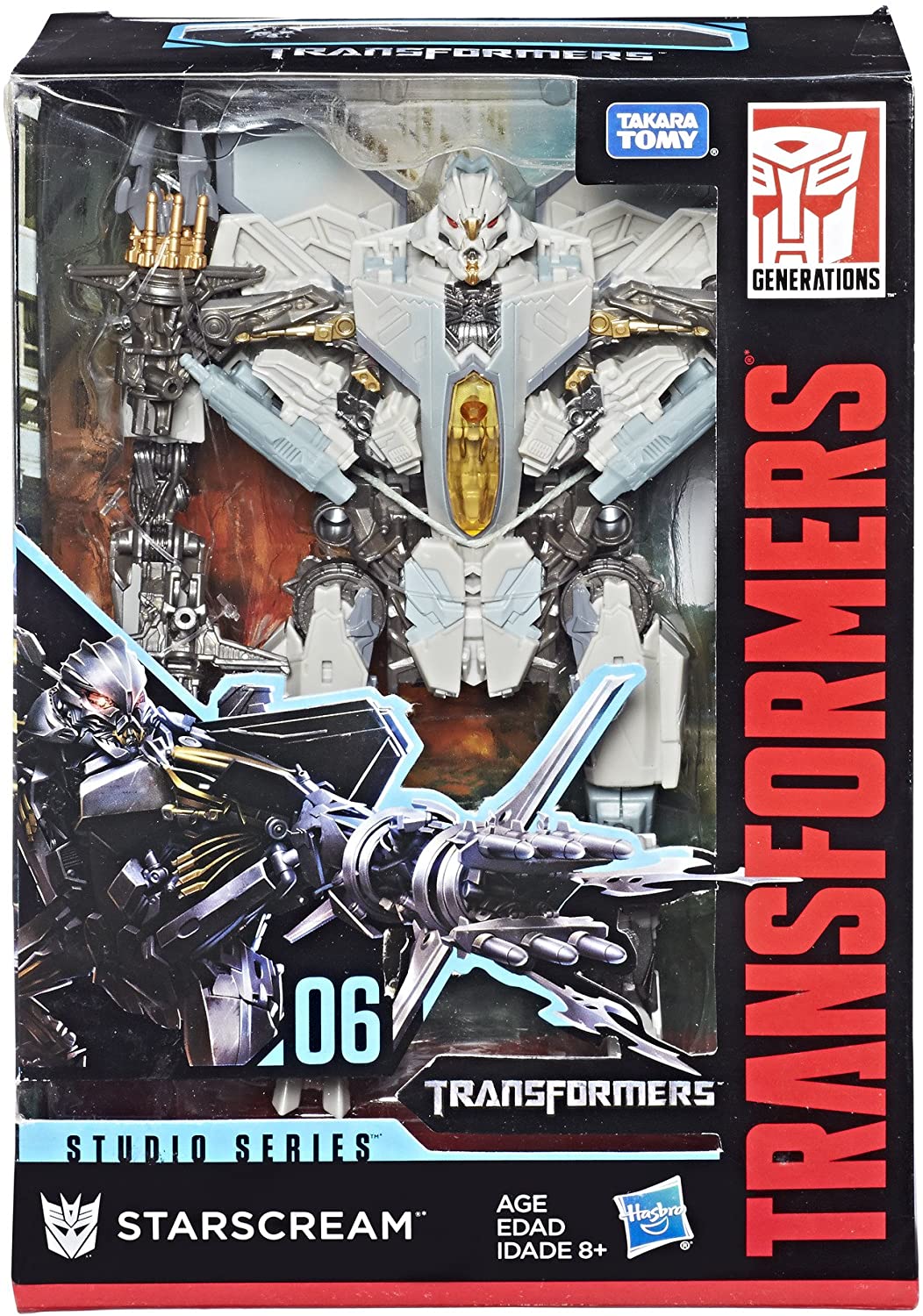 Transformers Studio Series Deluxe Transformers: War for Cybertron 06  Starscream