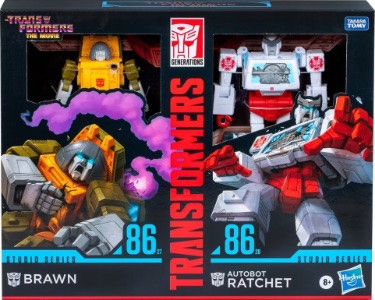 Transformers Studio Series Brawn & Autobot Ratchet (Transformers The Movie)