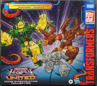 Transformers Legacy United Doom n Destruction Collection: Chop Shop, Barrage & Wrecker Malleus Minotaurus