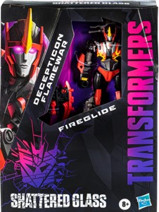 Transformers Shattered Glass Flamewar & Fireglide