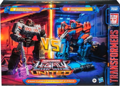 Transformers Legacy United Gladiator Megatron & Security Officer Orion Pax Fractured Friendship 2 Pack