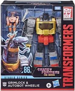 Transformers Studio Series Grimlock & Autobot Wheelie (86-06)