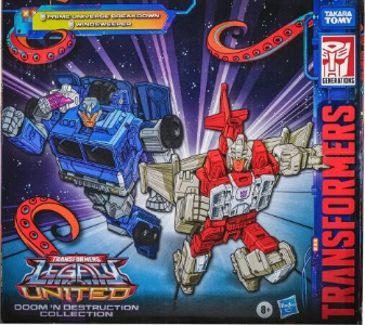 Transformers Legacy United Mayhem Attack Squad (Breakdown & Windsweeper)