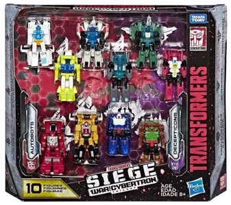 Transformers War for Cybertron Siege Series Micromasters 10 Pack
