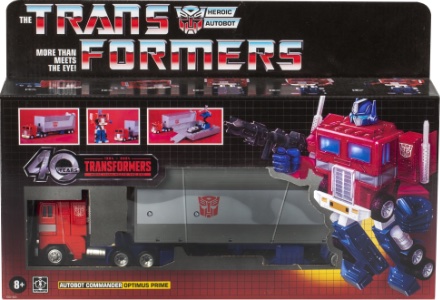 Transformers Vintage G1 Reissue Optimus Prime (40th Anniversary)