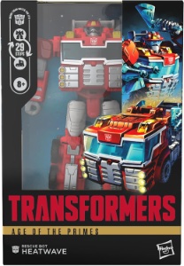 Transformers Age of Primes Rescue Bot Heatwave