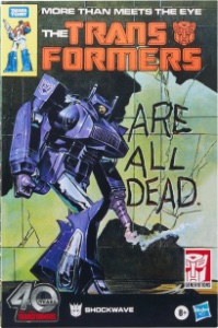 Transformers Generations: Original Shockwave (Comic Edition)