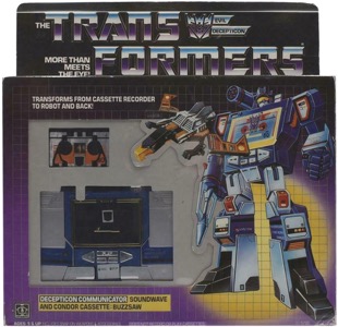 Transformers G1 Soundwave
