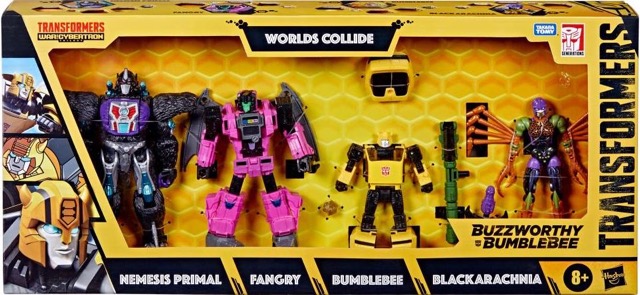 Transformers War for Cybertron: Trilogy Worlds Collide 4 pack